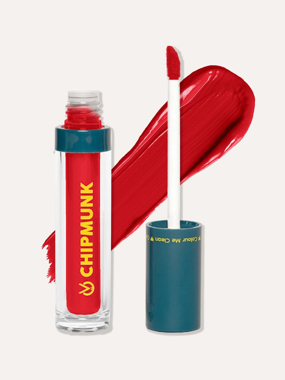 

CHIPMUNK Lip It Right Liquid Matte Lipstick - 4.5 ml - Fearless 63, Red