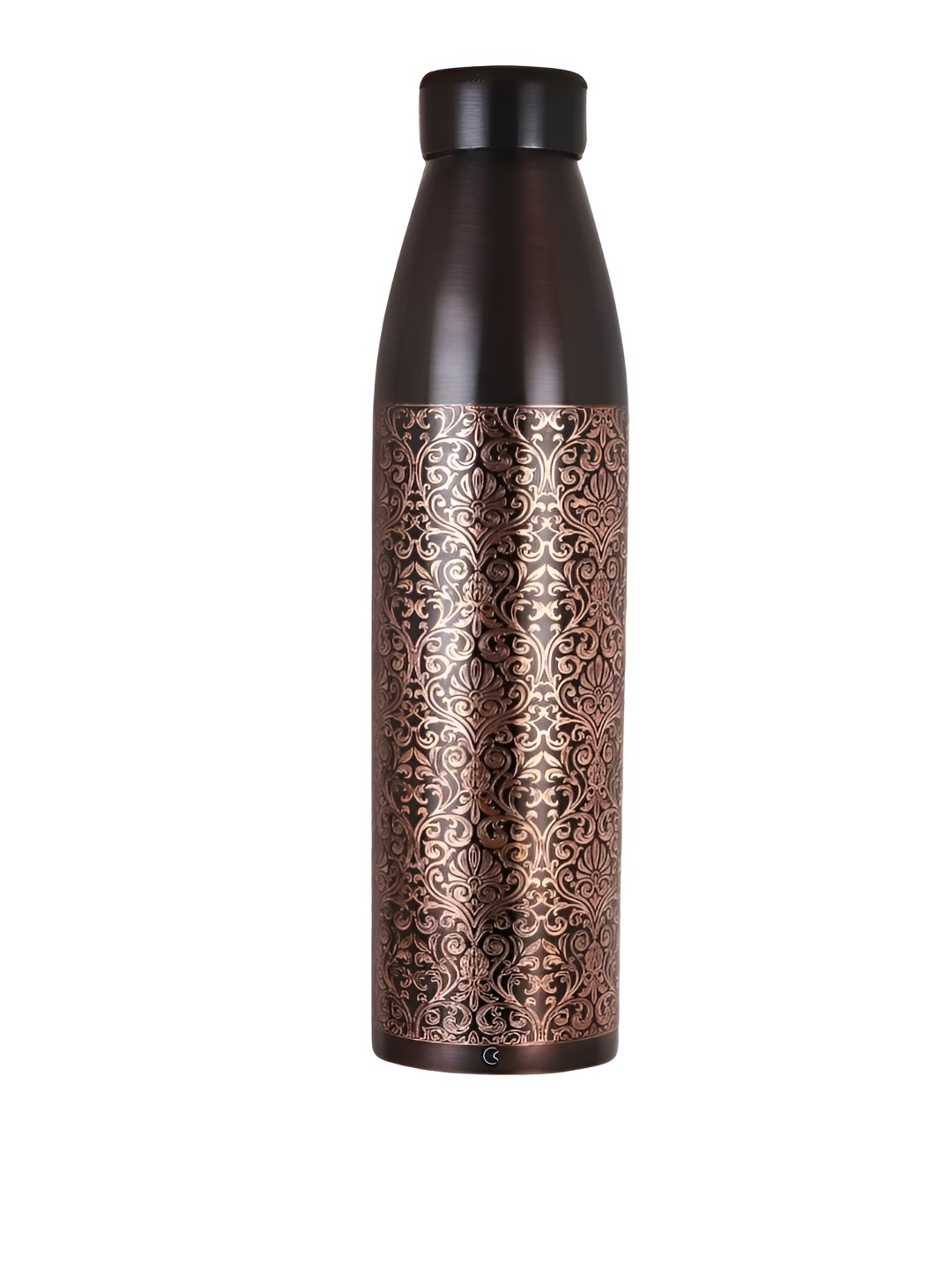 

Crest Innovative Lives Brown Single Copper Printed Smart Vacuum Water Bottle 950ml
