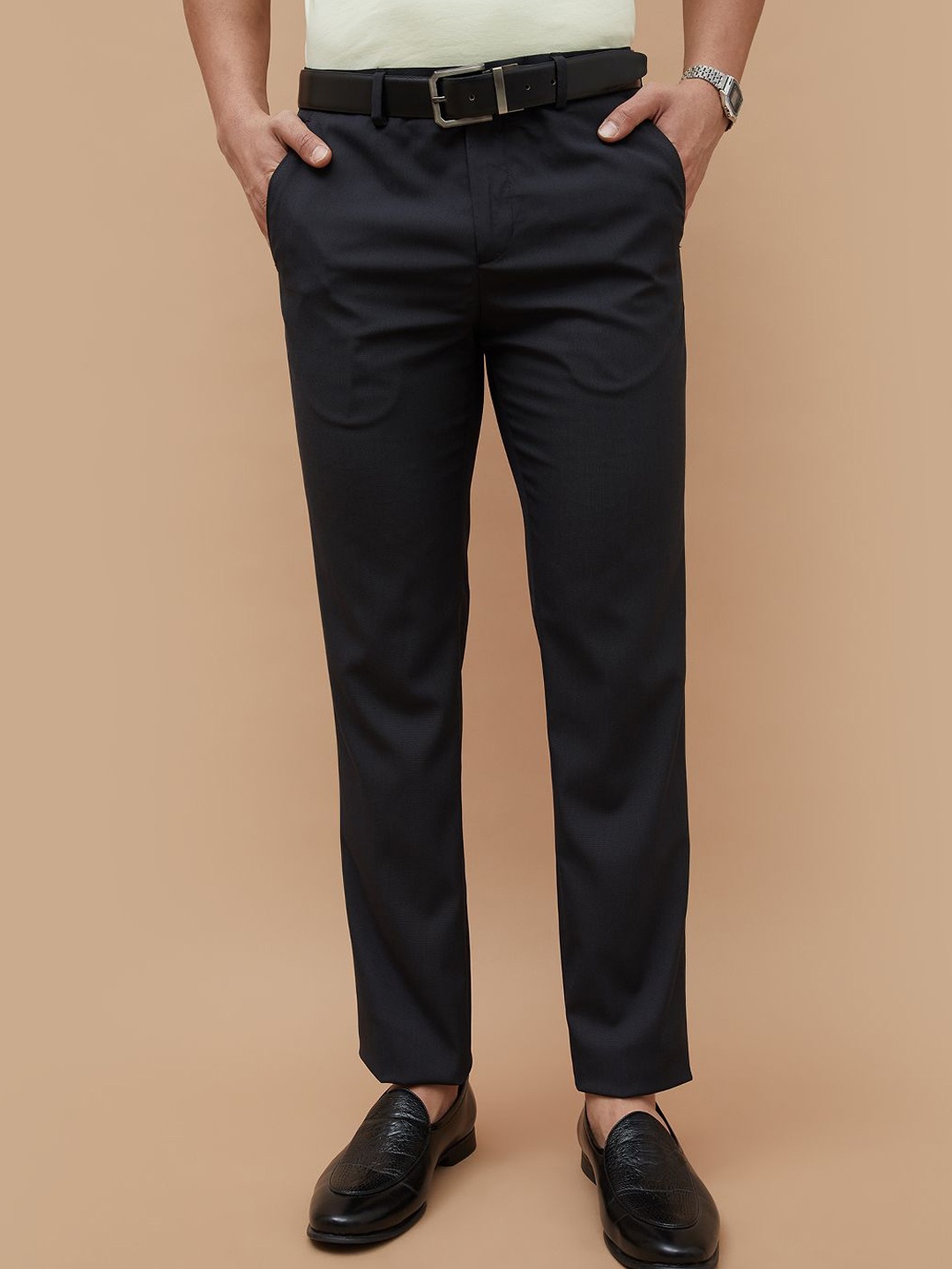 

CODE by Lifestyle Men Chinos Trousers, Black