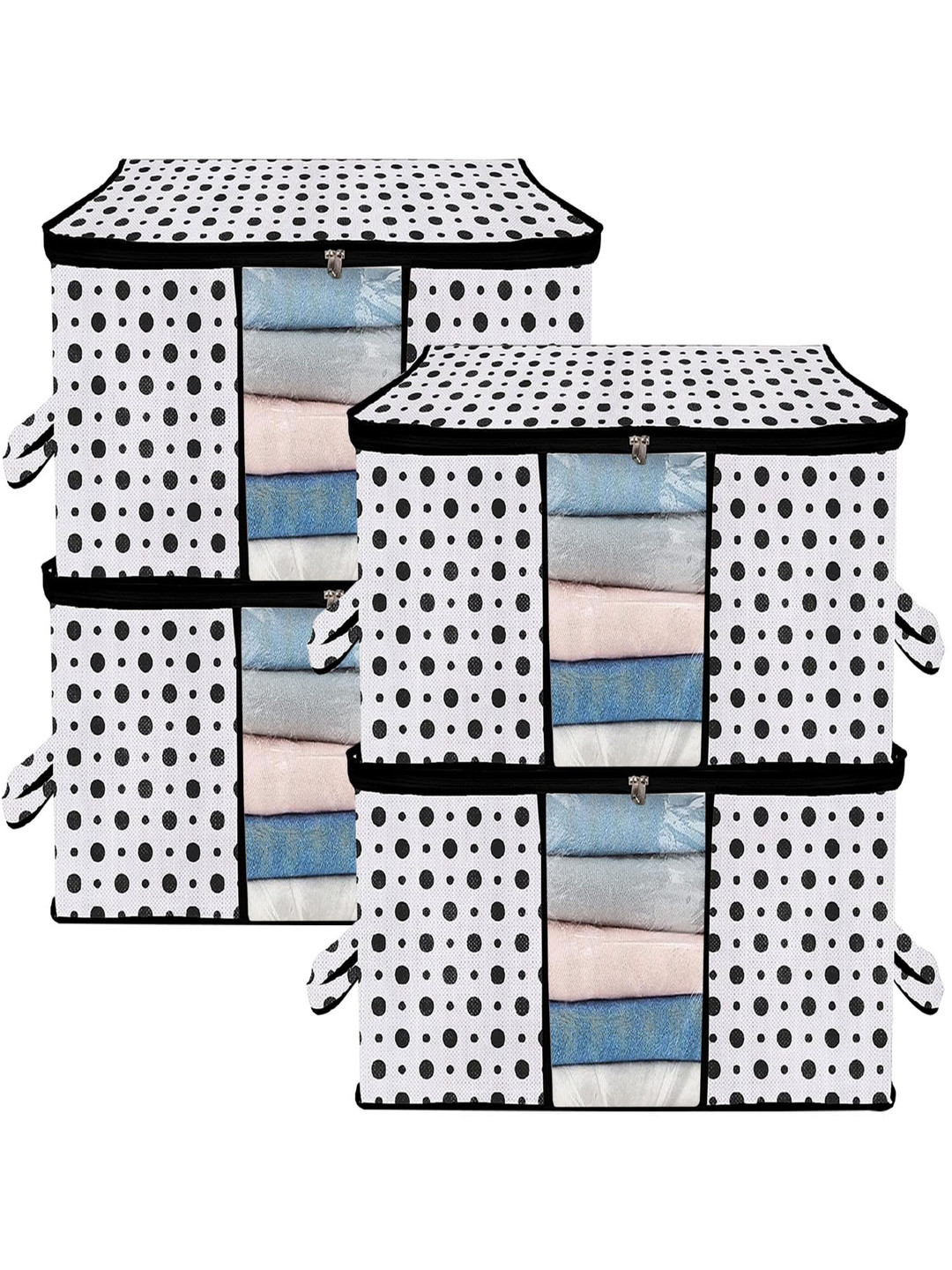 

ANKIT INTERNATIONAL White Set of 4 Super Strong Multi-Utility Organisers