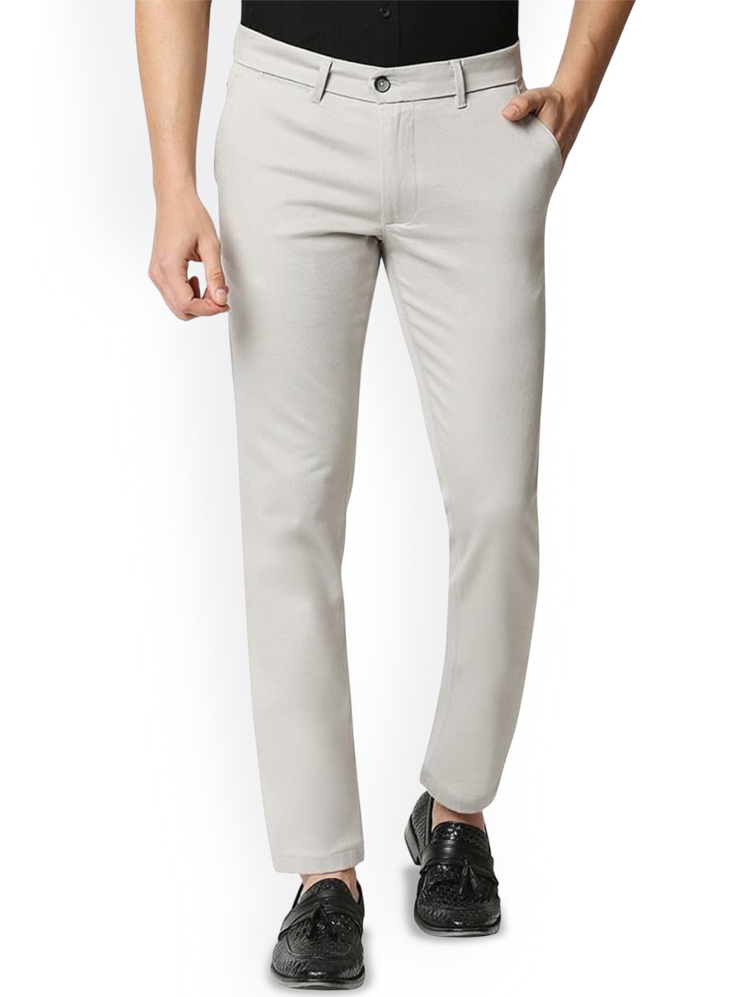 

Basics Men Comfort Trousers, Grey