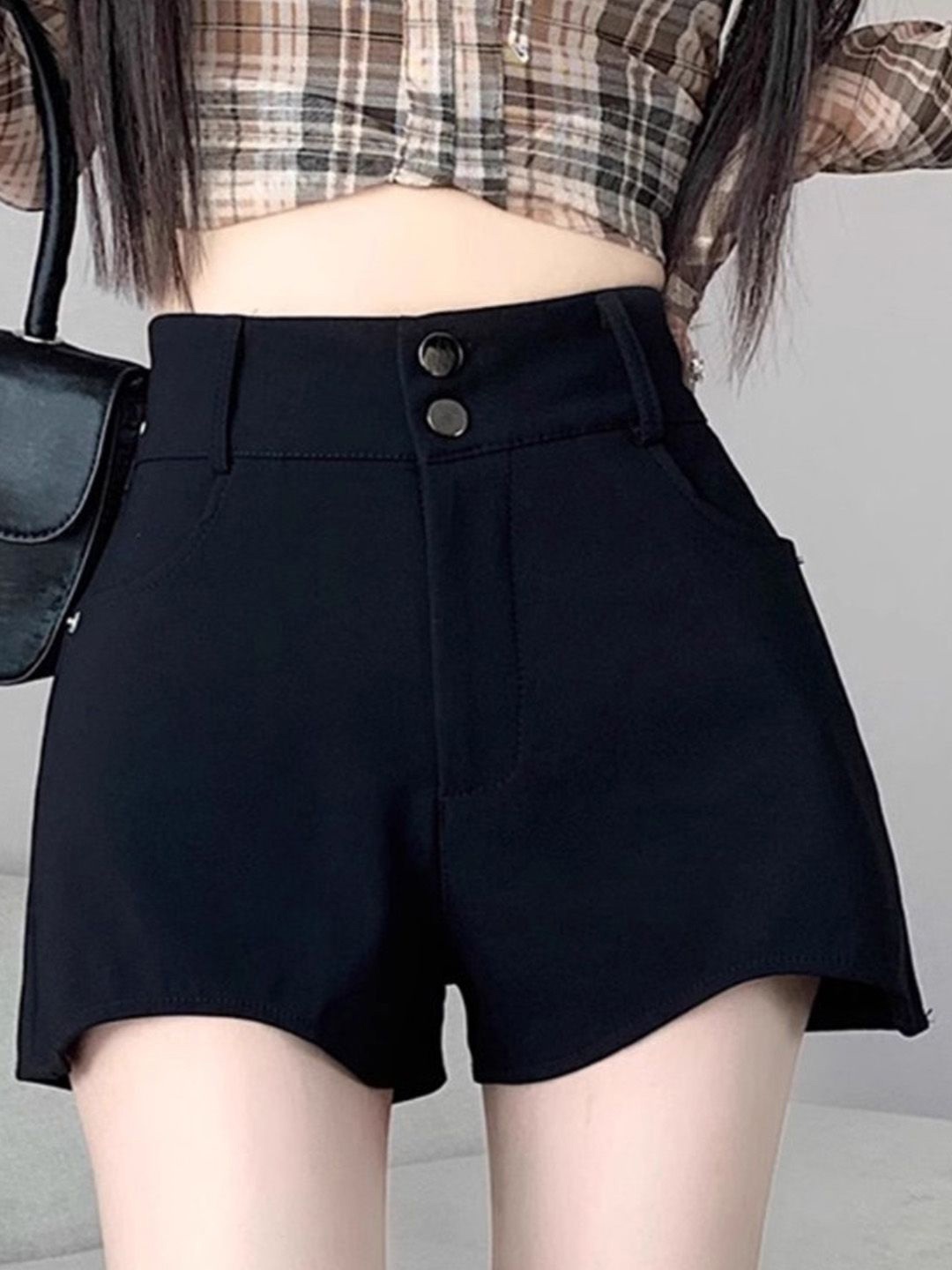 

StyleCast Women Denim Shorts, Black