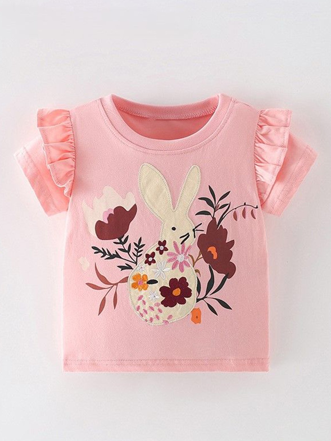 

YK Print Cotton Top, Orange