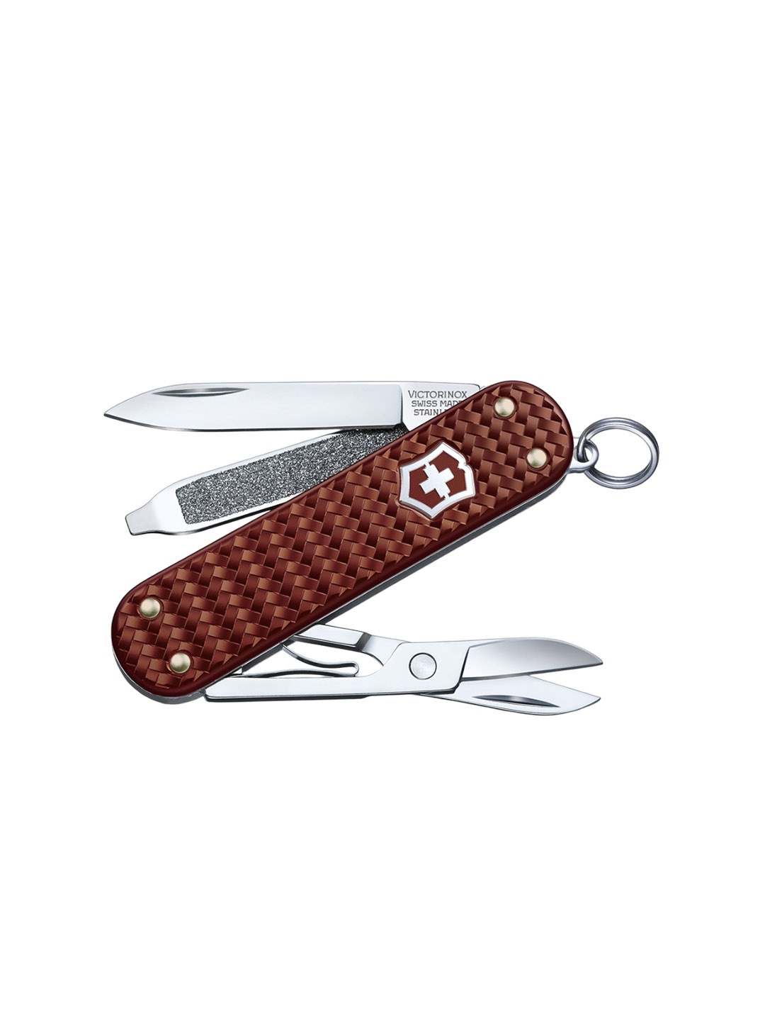 

Victorinox Foldable Swiss Knives Travel Accessory, Brown