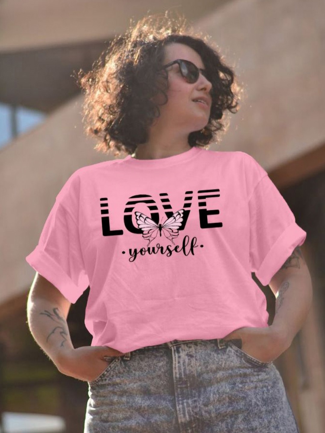 

Moda Rapido Women Printed T-shirt, Pink