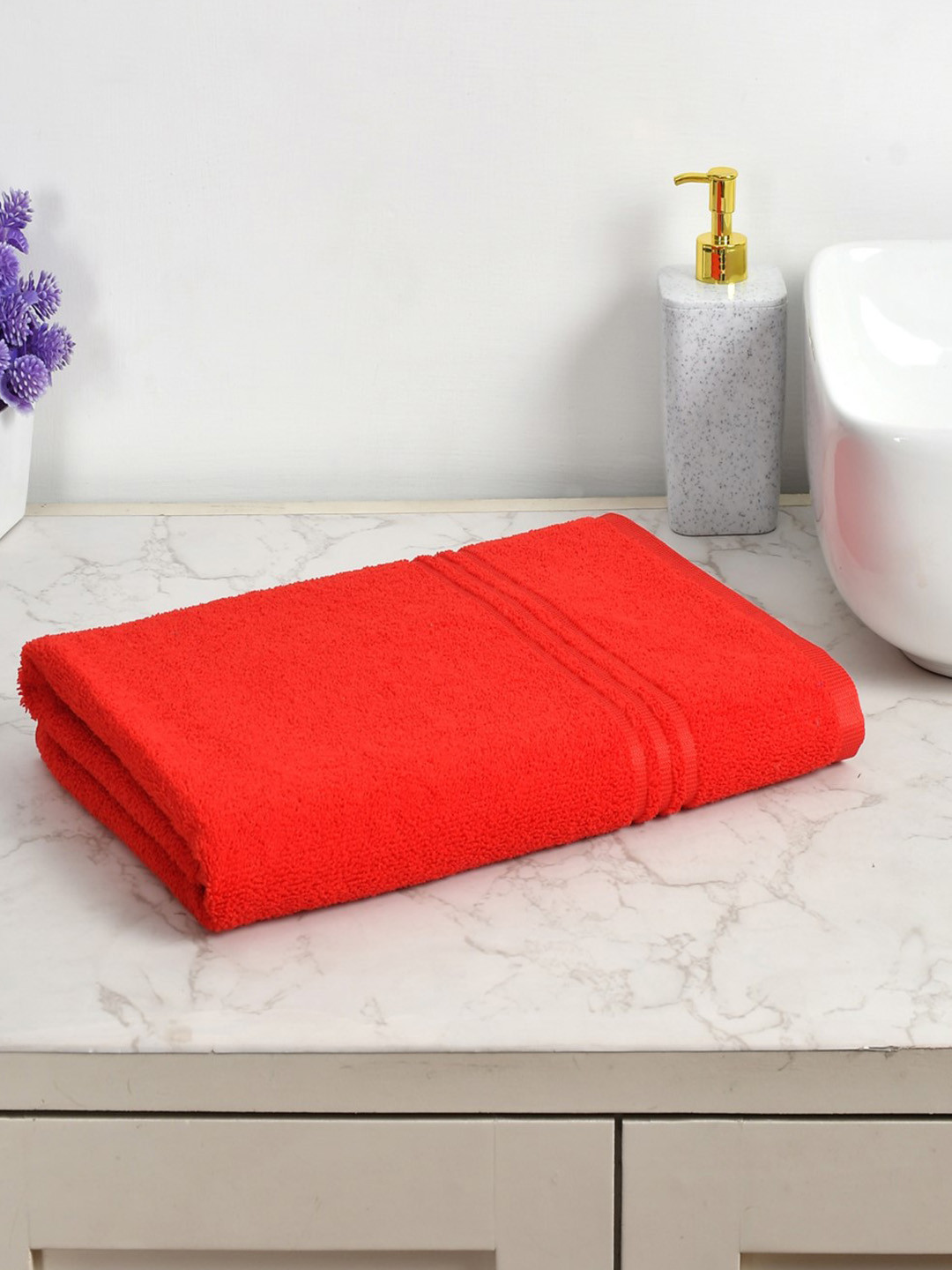 

Cotton Bolls Textiles Red 1 Other 300 GSM Bath Towel