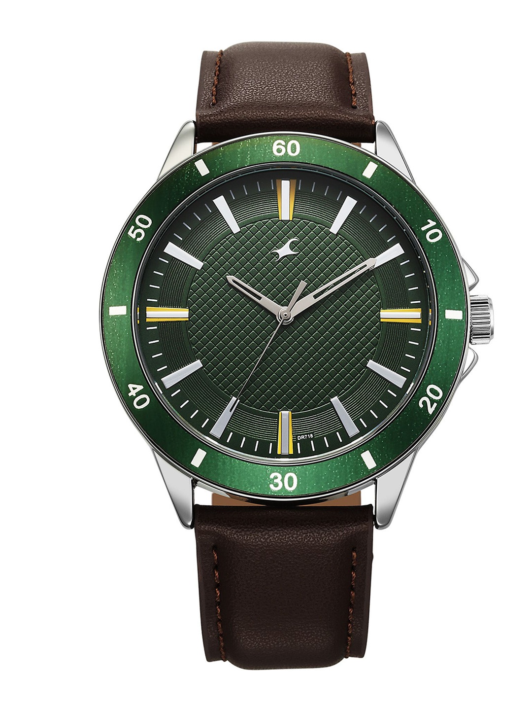 

Fastrack Stunners X Special Edition Men Textured Dial Analogue Watch 38160SL02, Green