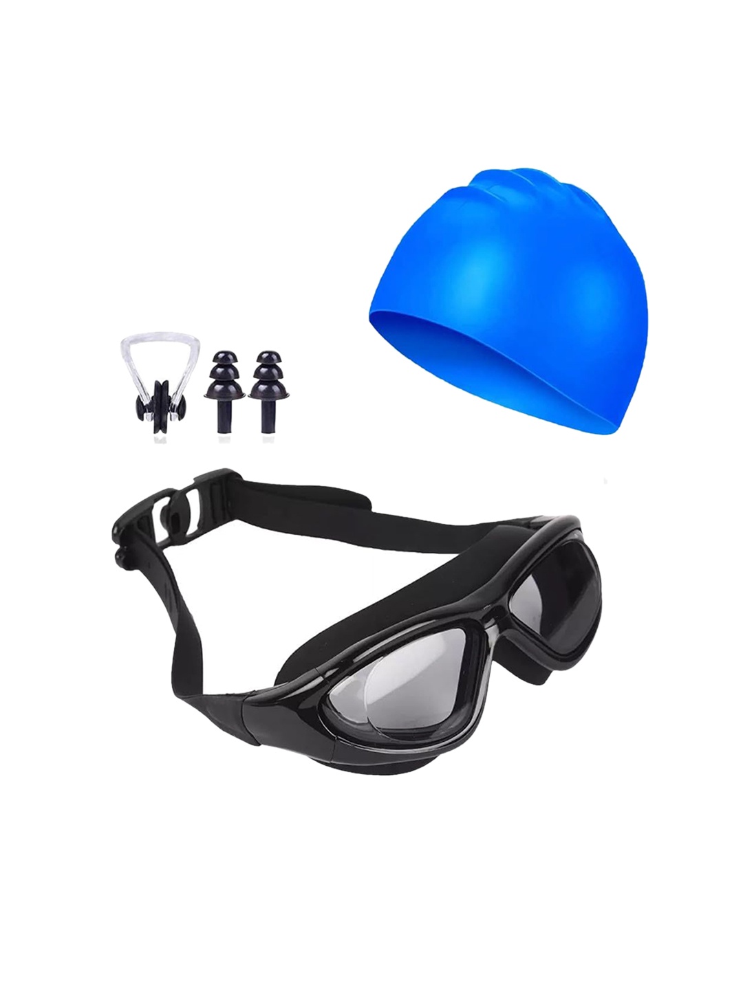 

ARROWMAX Swimming Goggles Combo Kit, Black