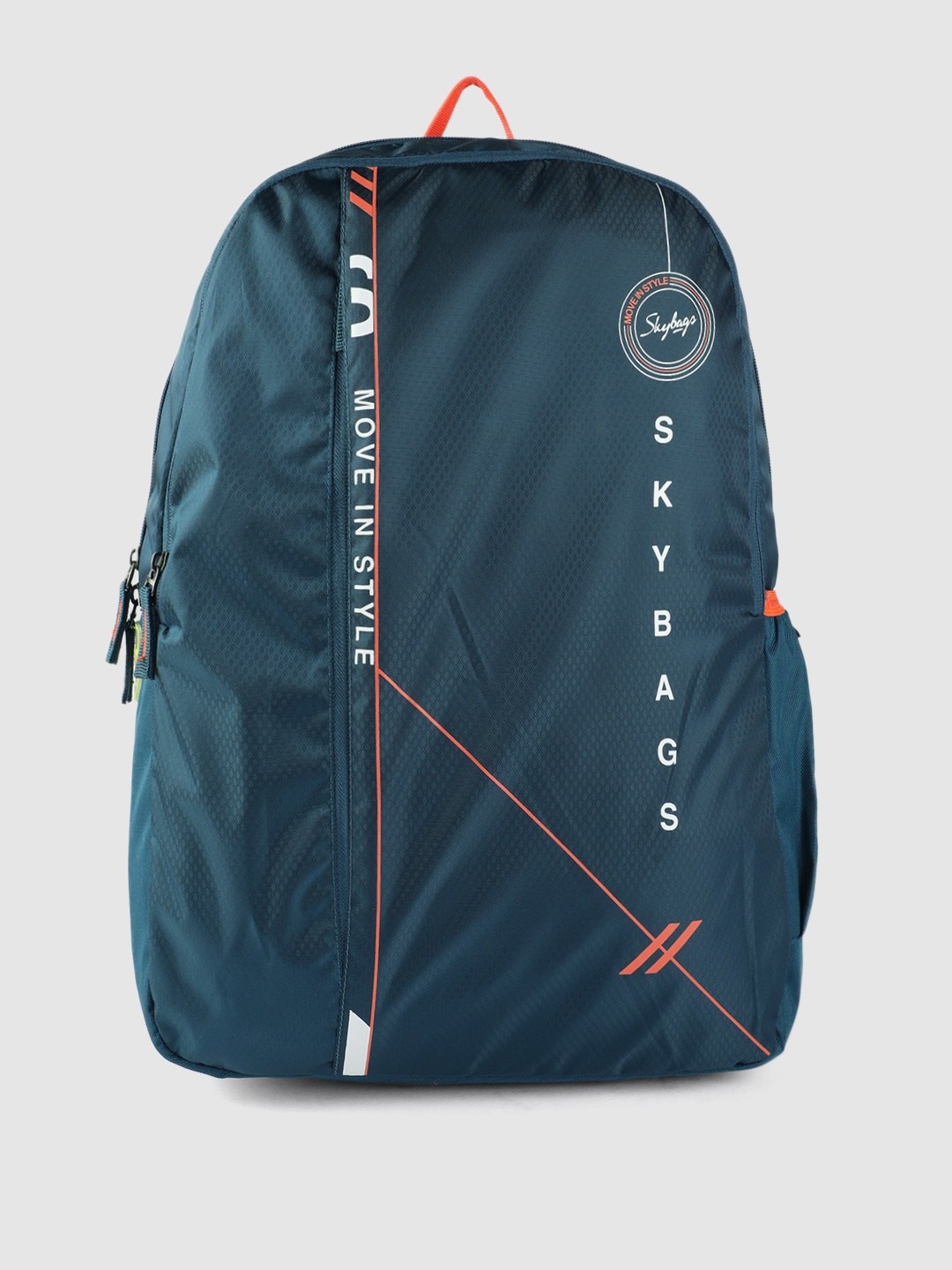

Skybags Unisex Typography Print Backpack 23 Litres, Navy blue