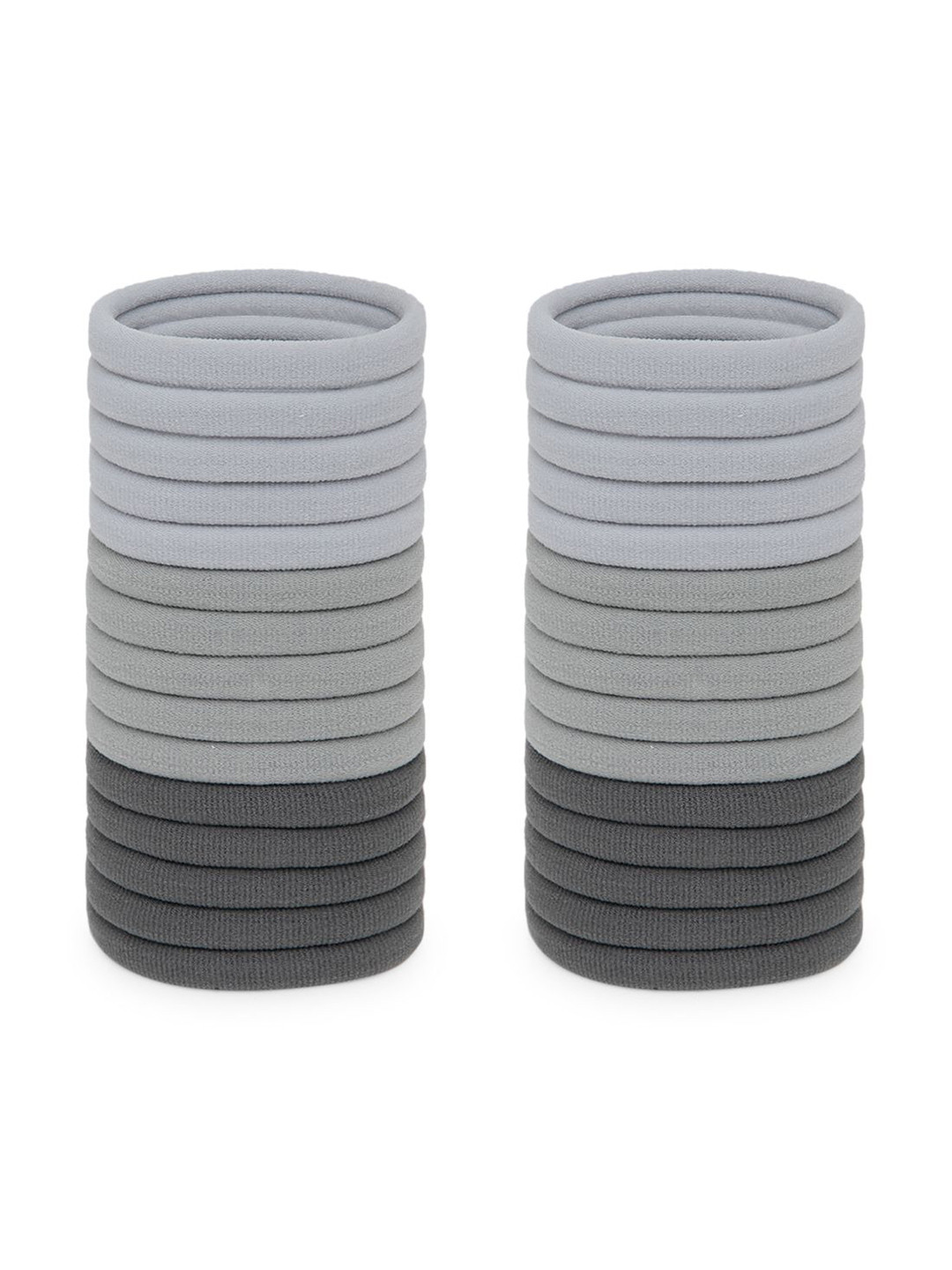 

Radhu & Kabby 30Pcs Ponytail Holders, Grey