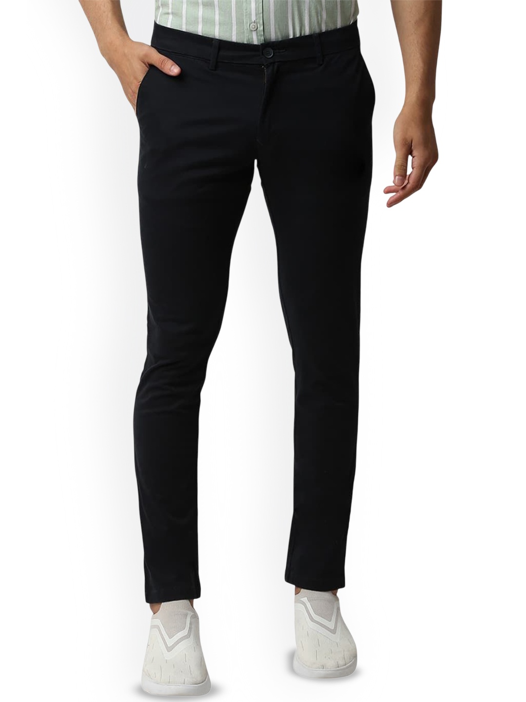 

Basics Men Comfort Trousers, Navy blue
