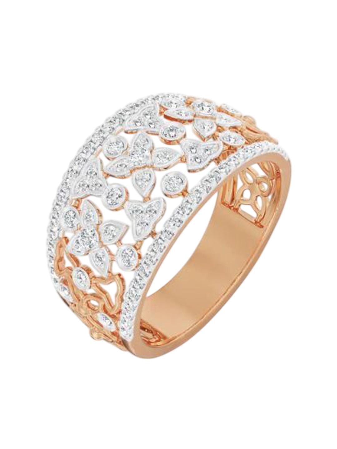 

Emori Majestic Diamond Band, Rose gold