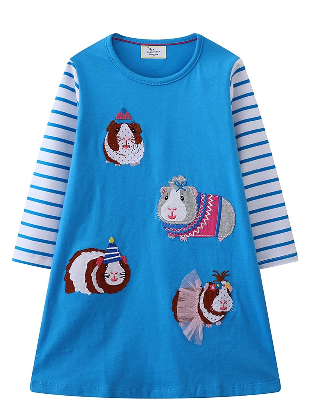 

LULU & SKY Girls Printed Nightdress, Blue