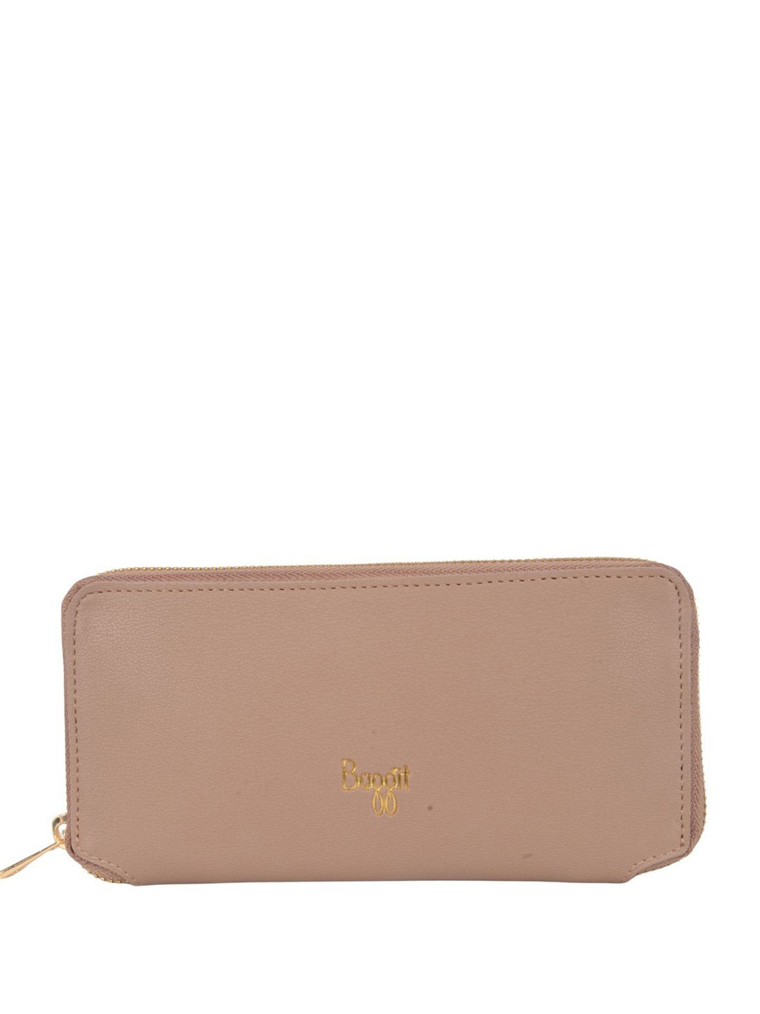 

Baggit Women PU Zip Around Wallet, Pink