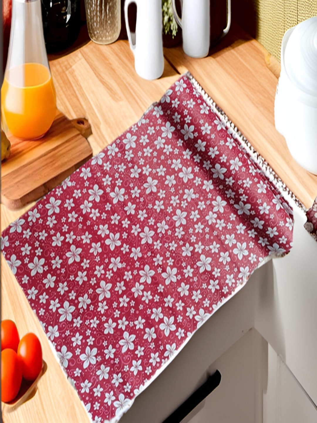 

REVEXO Pink Set of 1 Water Resistant Shelf Liner Organisers