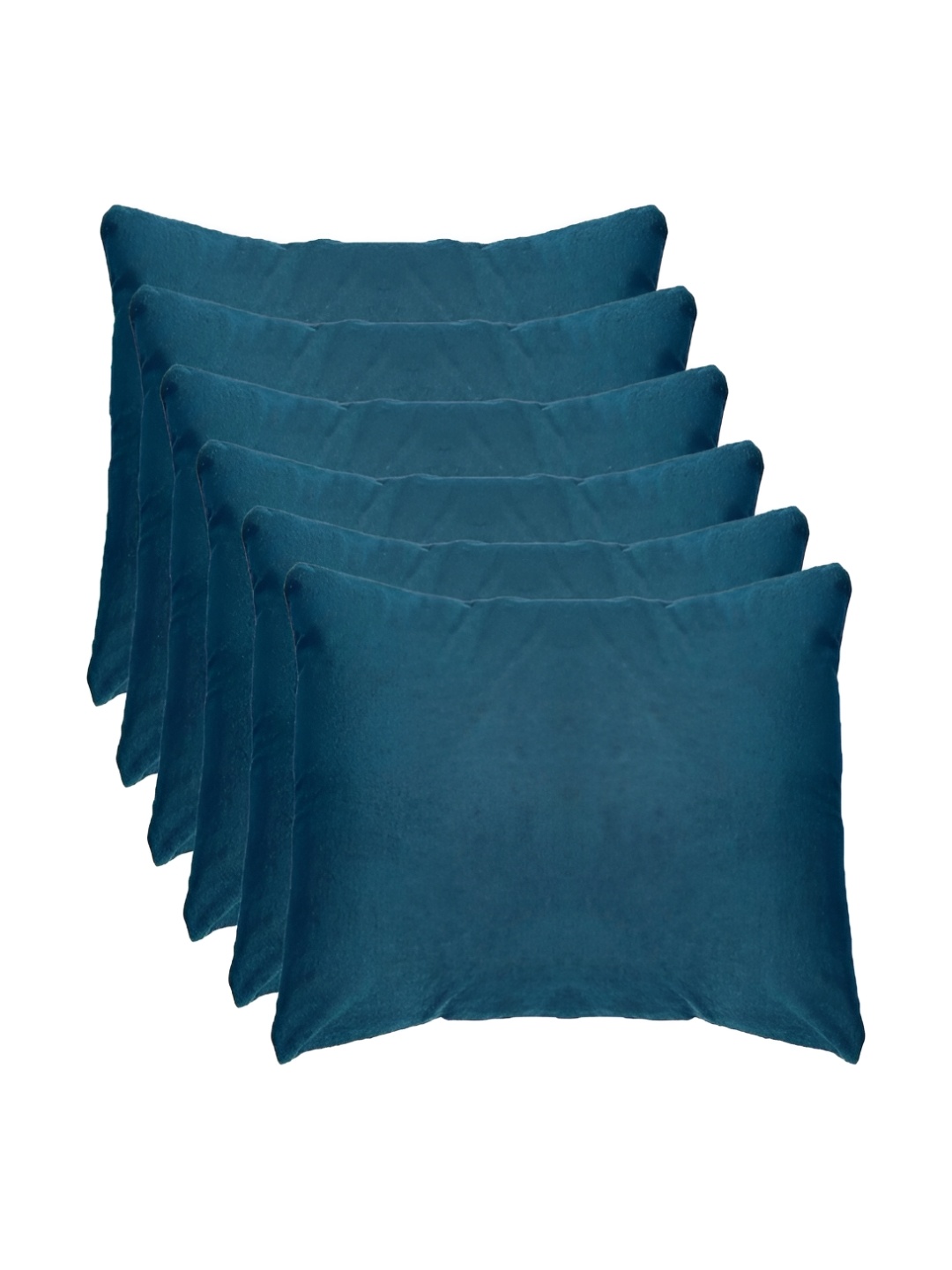 

GADDA CO Set Of 6 Peacock Waterproof & Dustproof With Zipper Closure Pillow Protector, Teal