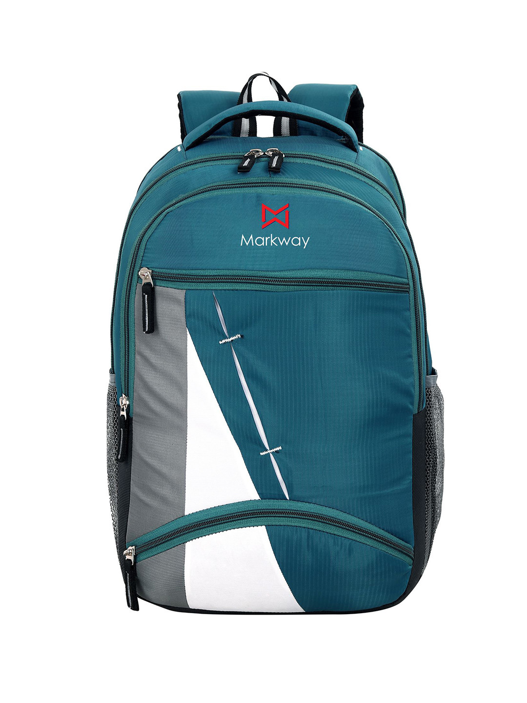 

MARKWAY Women Colourblocked Backpack, Sea green