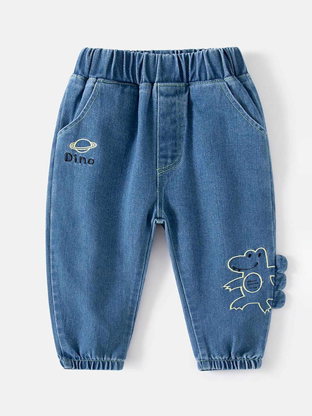 

LULU & SKY Boys High-Rise Jeans, Navy blue