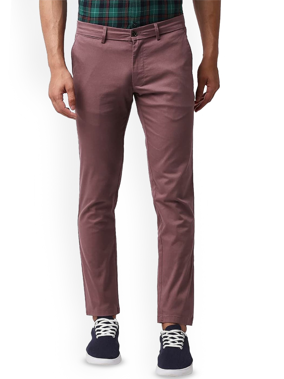 

Basics Men Comfort Trousers, Red