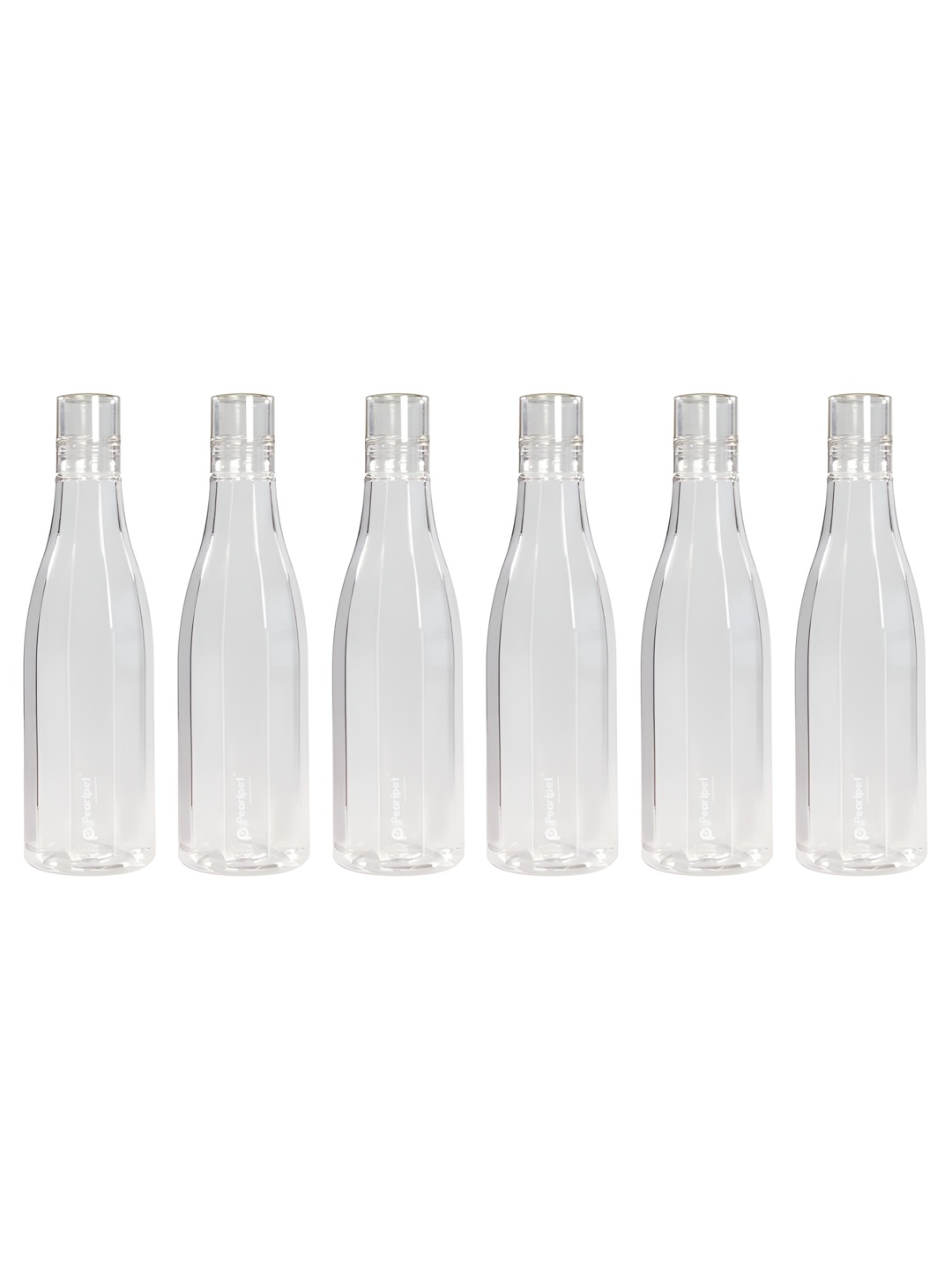 

Pearlpet Azzure Transparent 6 Pieces BPA-Free Water Bottles 1L Each