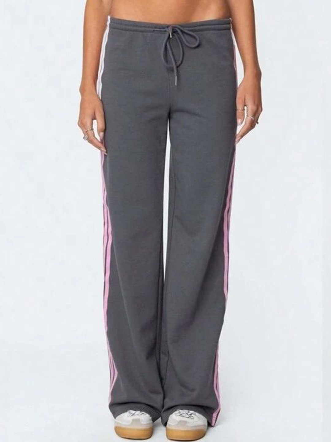 

TABADTOD Women Relaxed Loose Fit Easy Wash Joggers Trousers, Grey