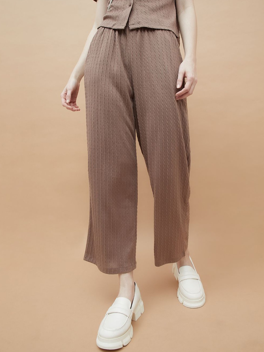 

Fame Forever by Lifestyle Women Trousers, Brown