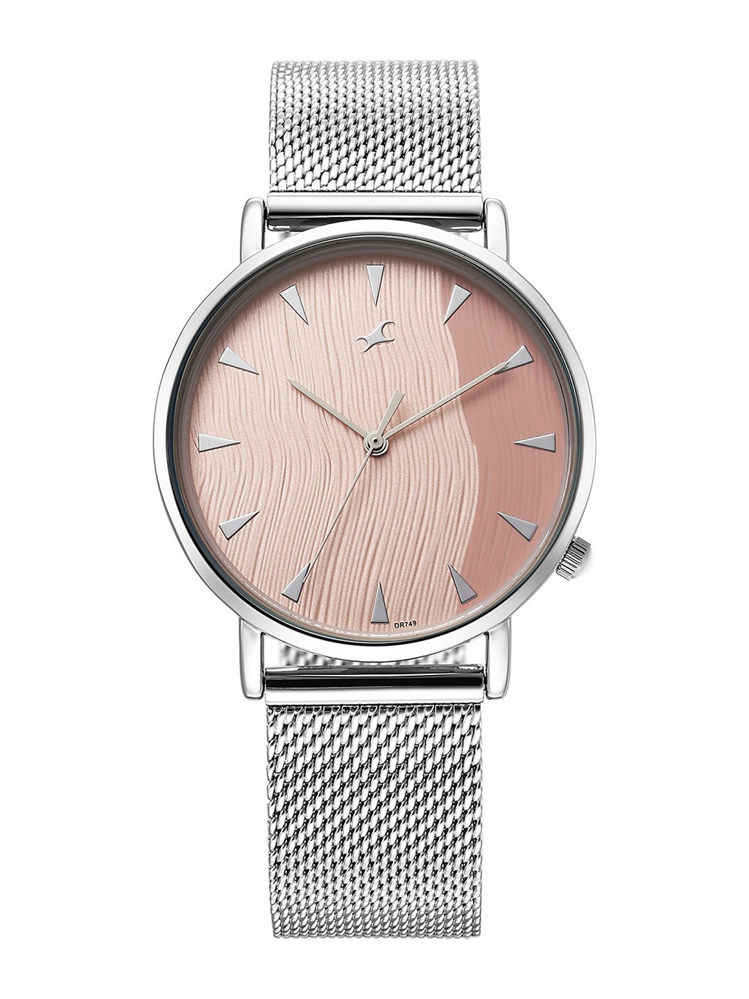 

Fastrack Women Dial & Stainless Steel Bracelet Style Straps Analogue Watch 68044SM02