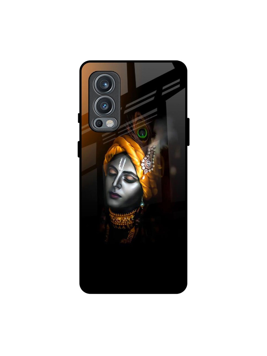 

QRIOH Quirky Printed Oneplus Nord 2 Back Case Mobile Accessories, Black