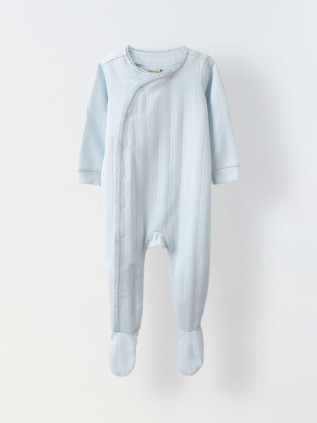 

SPUNKIES Infants Kids Cotton Sleepsuit, Off white