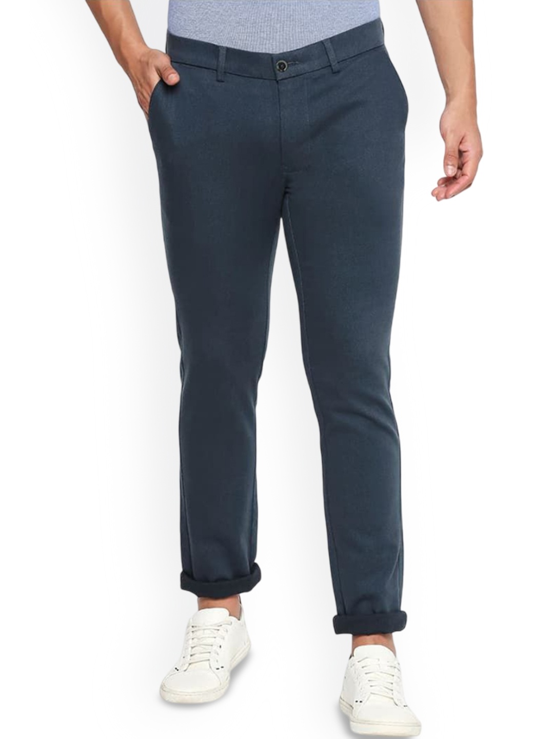 

Basics Men Comfort Trousers, Green