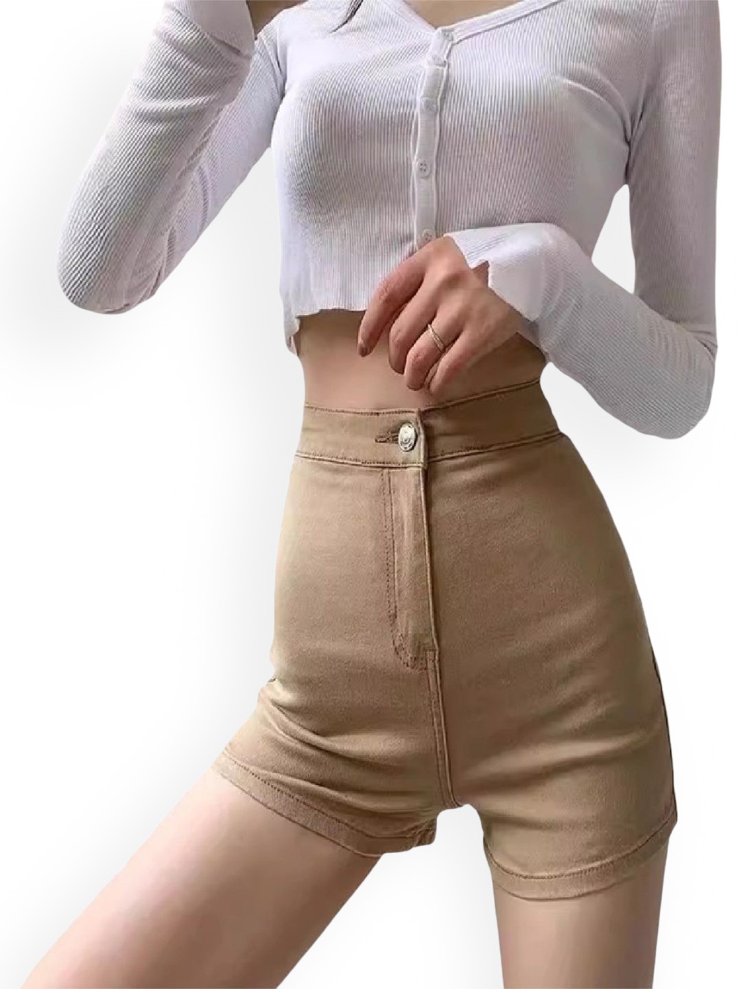 

StyleCast Women Shorts, Khaki