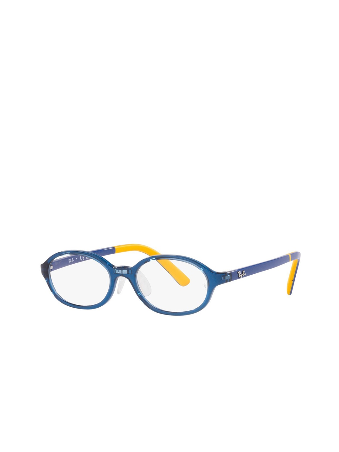 

Ray-Ban Junior Unisex Full Rim Oval Shape Frames, Blue