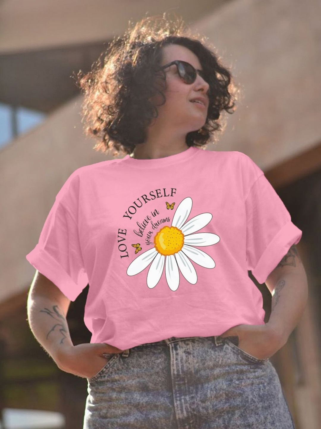 

Moda Rapido Women Printed T-shirt, Pink