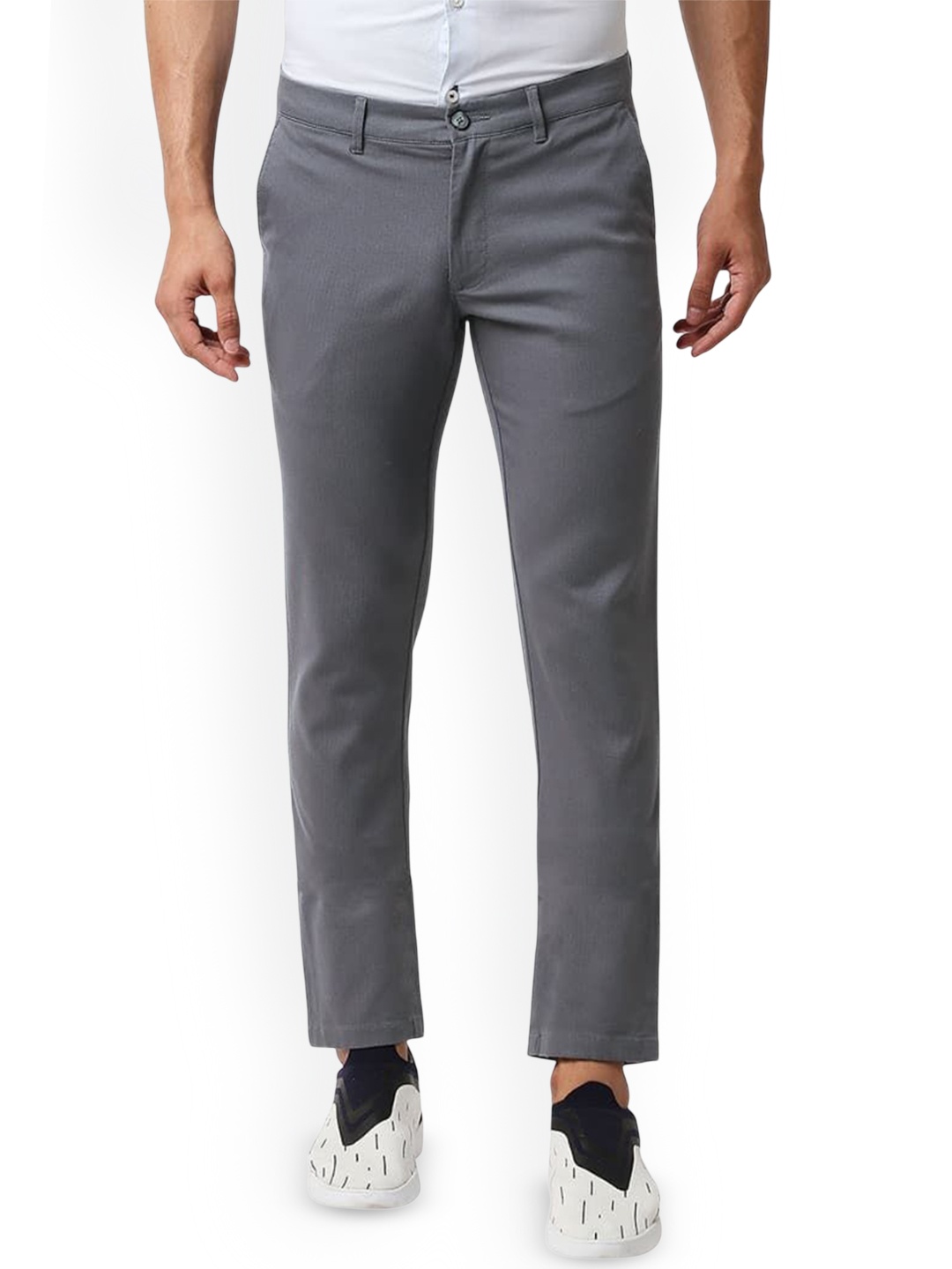 

Basics Men Comfort Trousers, Grey