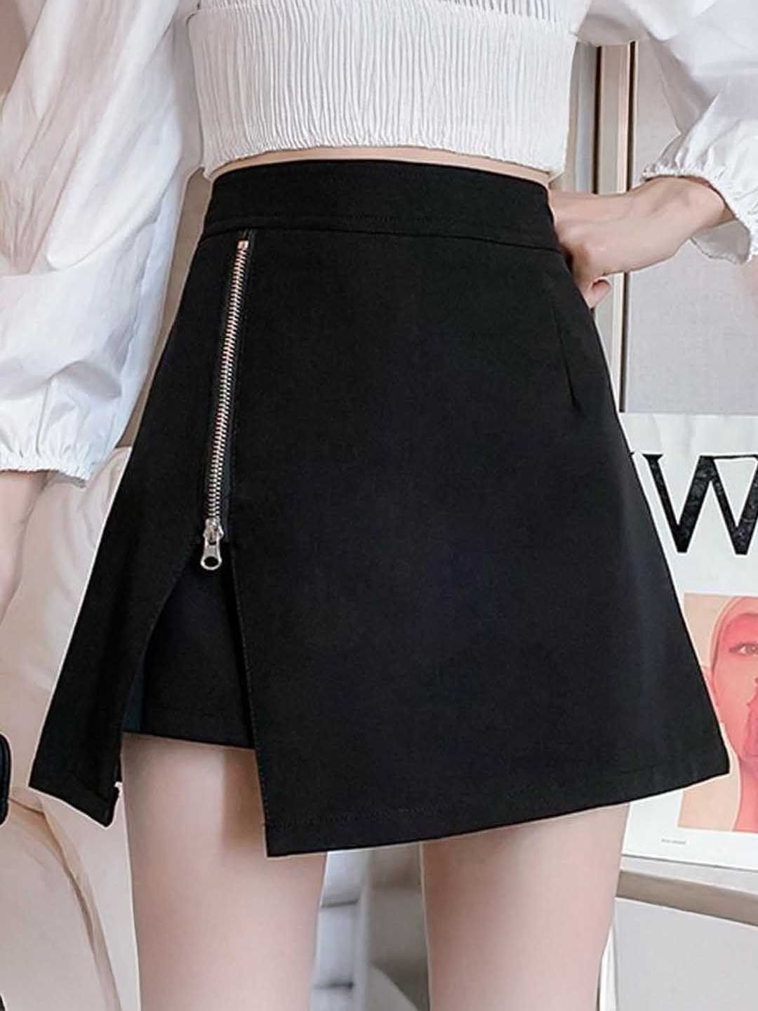 

StyleCast A-Line Midi Skirts, Black