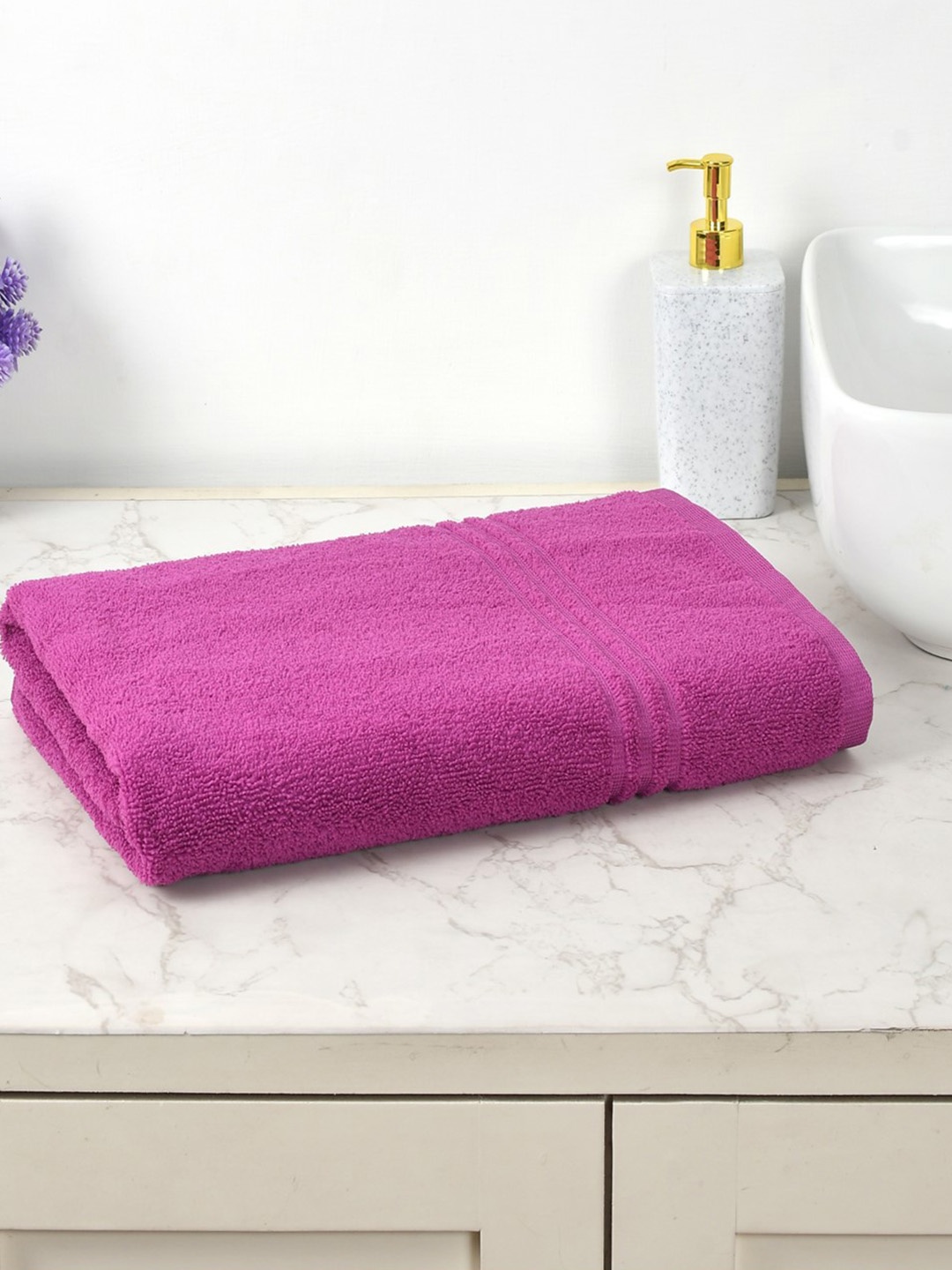 

Cotton Bolls Textiles Purple 1 Other 300 GSM Bath Towel
