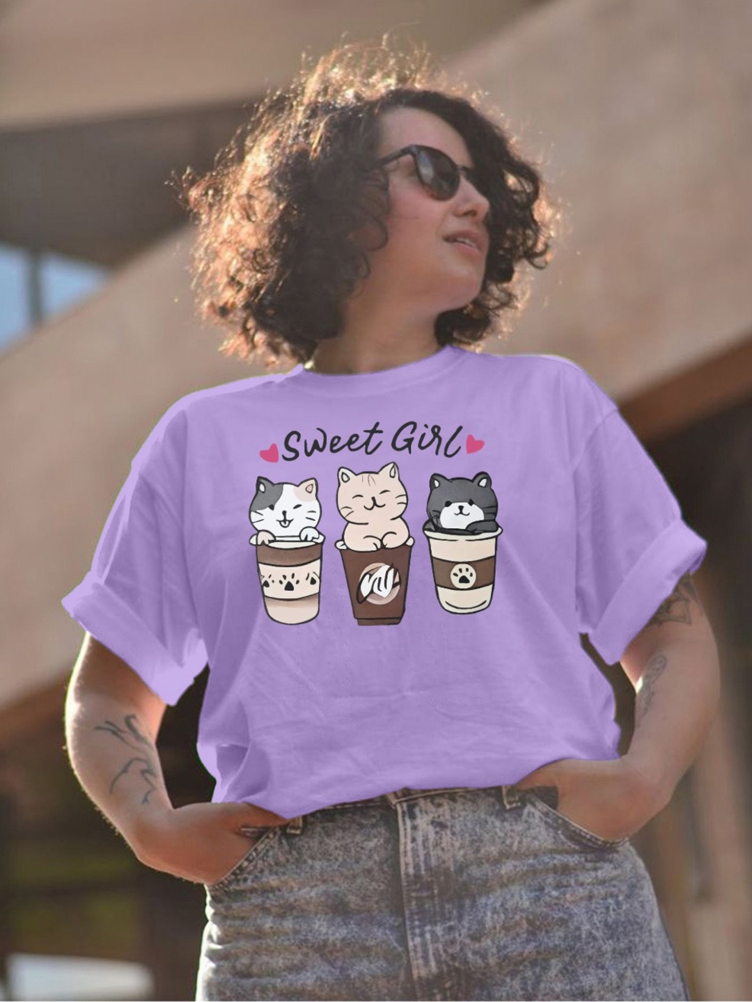 

Moda Rapido Women Printed T-shirt, Purple
