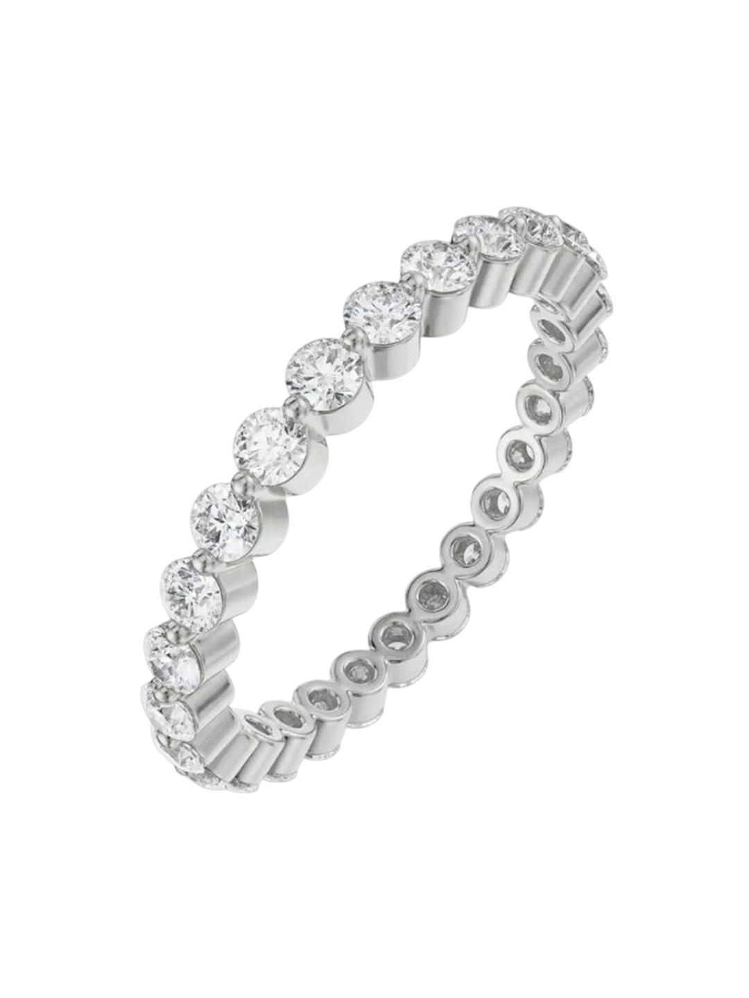 

Emori Eternity Stackable Diamond Band, White