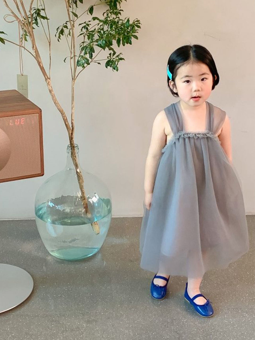 

LULU & SKY A-Line Dress, Grey