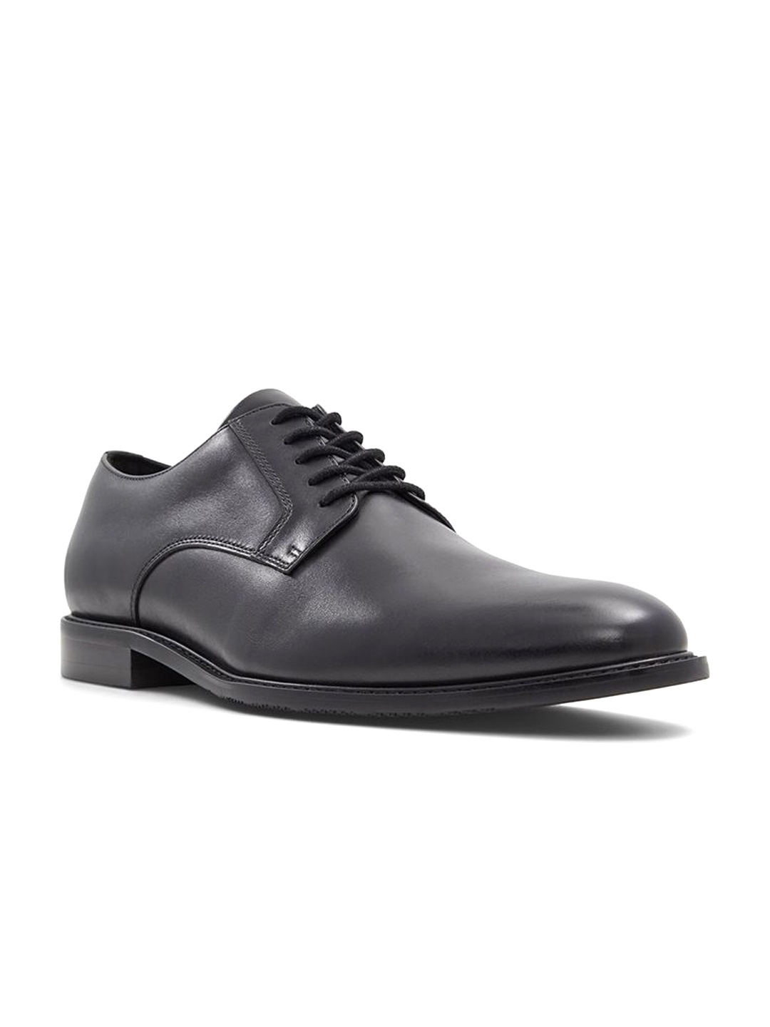 

ALDO Men Leather Formal Derbys, Black