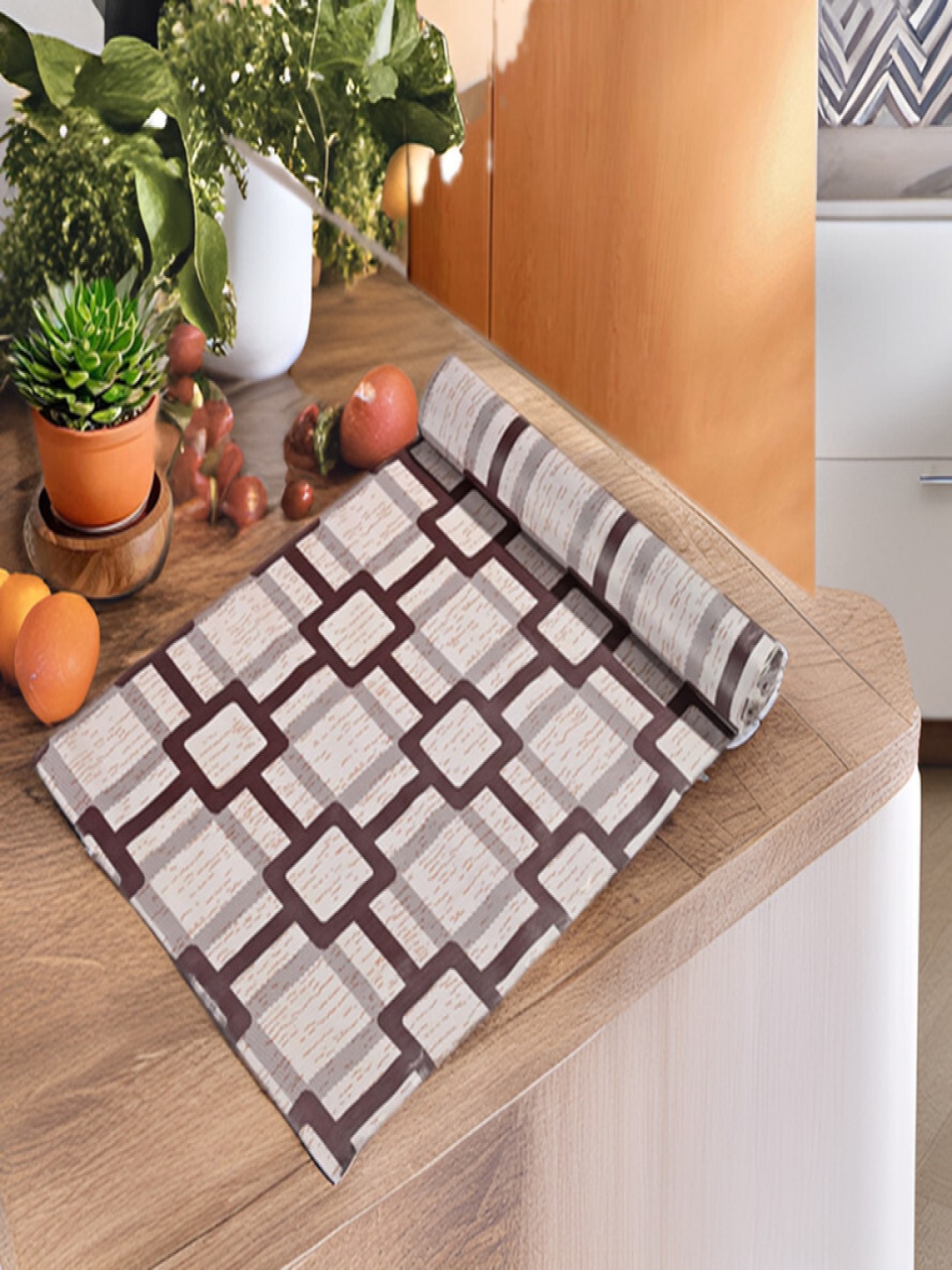 

REVEXO White Set of 1 Water Resistant Shelf Liner Organisers