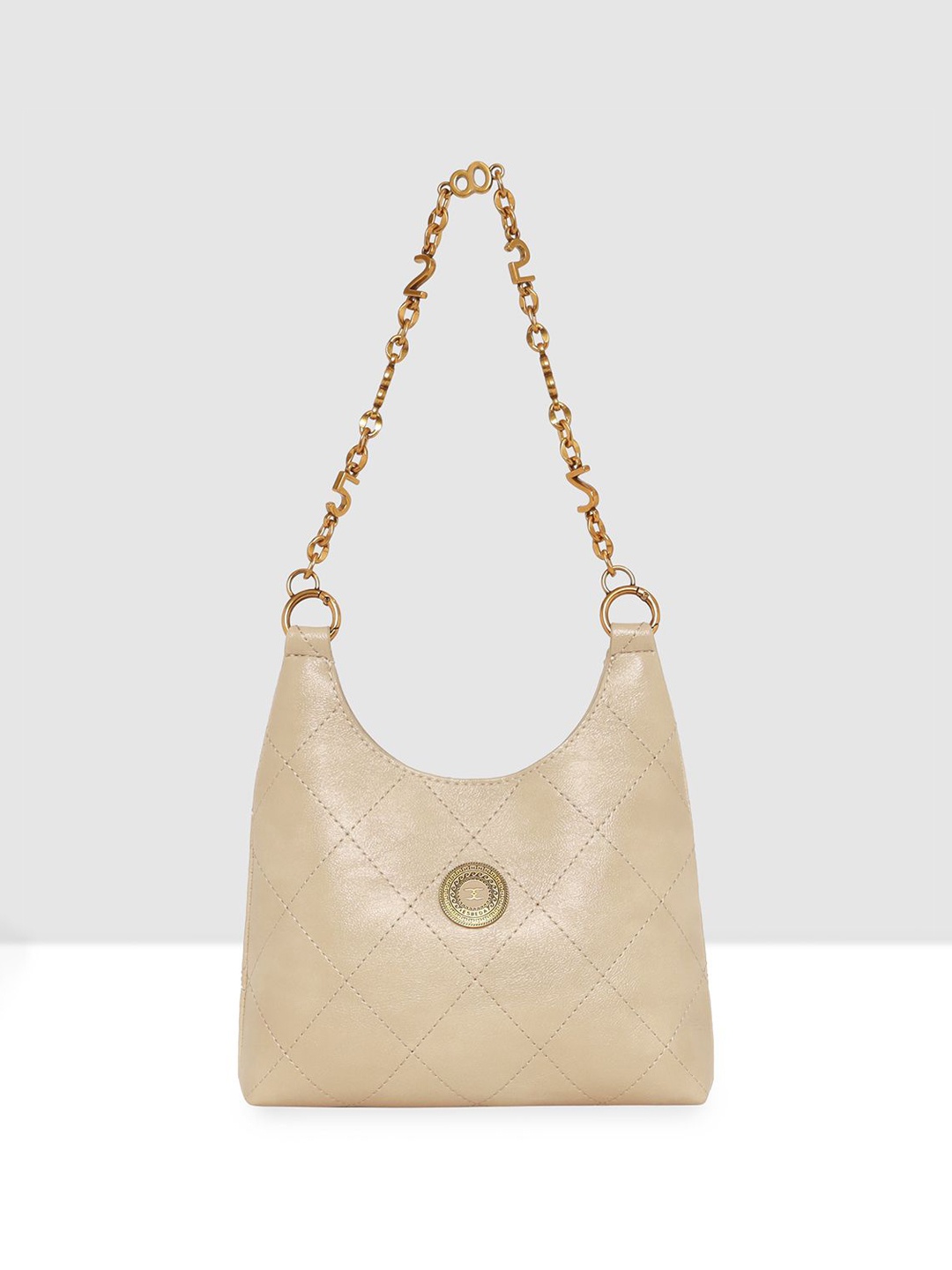 

ESBEDA PU Swagger Sling Bag, Beige