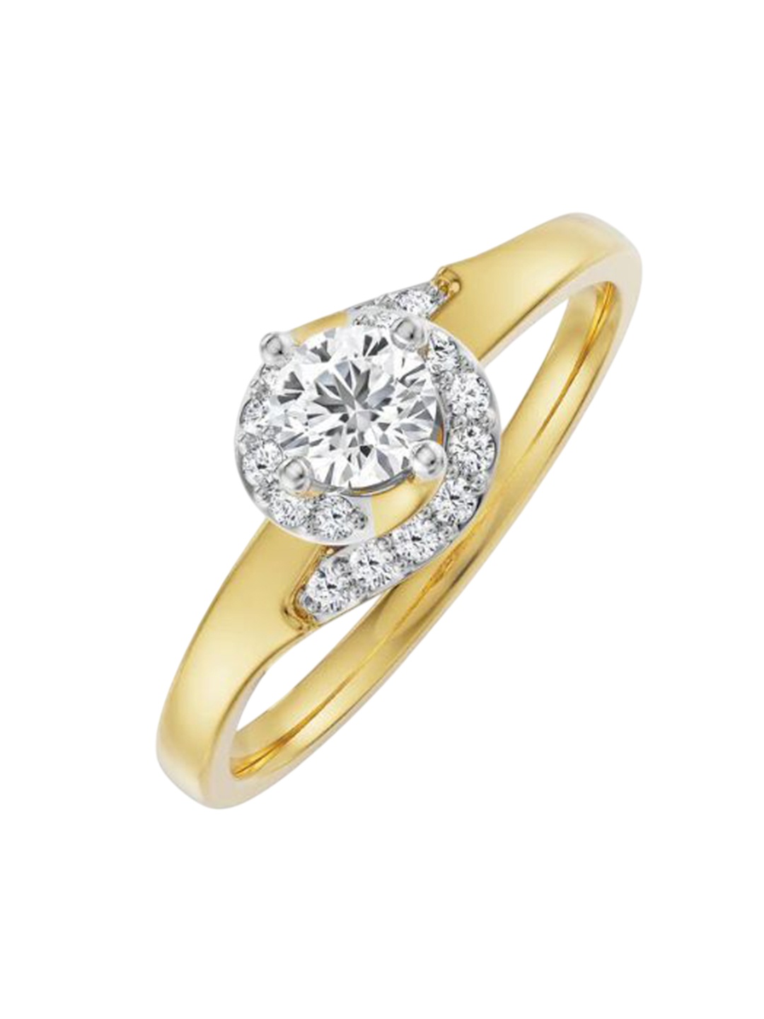 

Emori Genelia Engagement Ring, Yellow