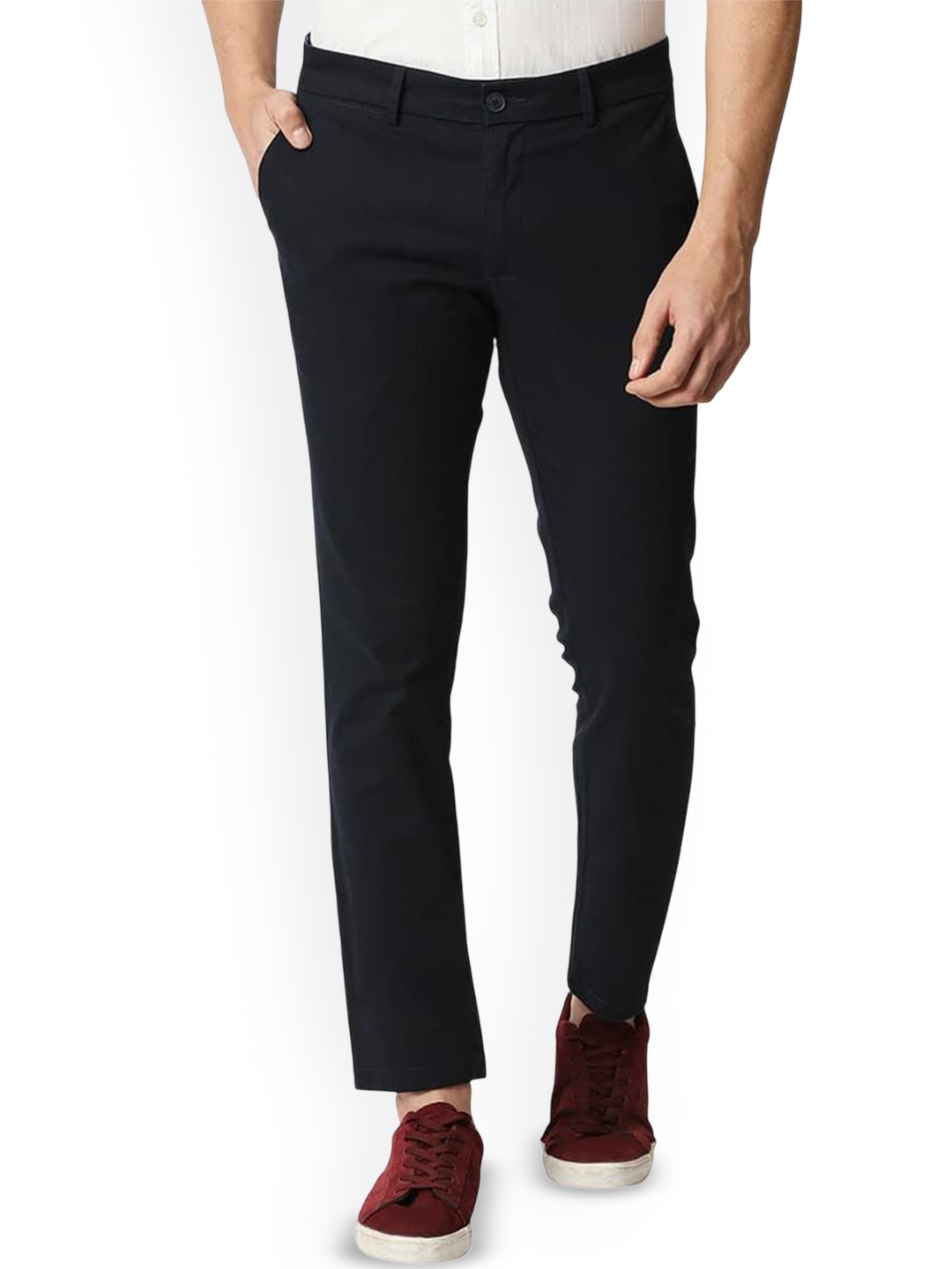 

Basics Men Comfort Trousers, Navy blue