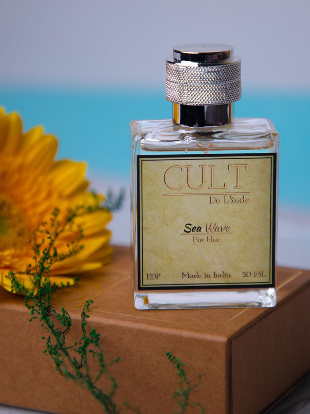 

Cult De L'inde Women Sea Wave Long Lasting Eau de Parfum - 50 ml, Beige