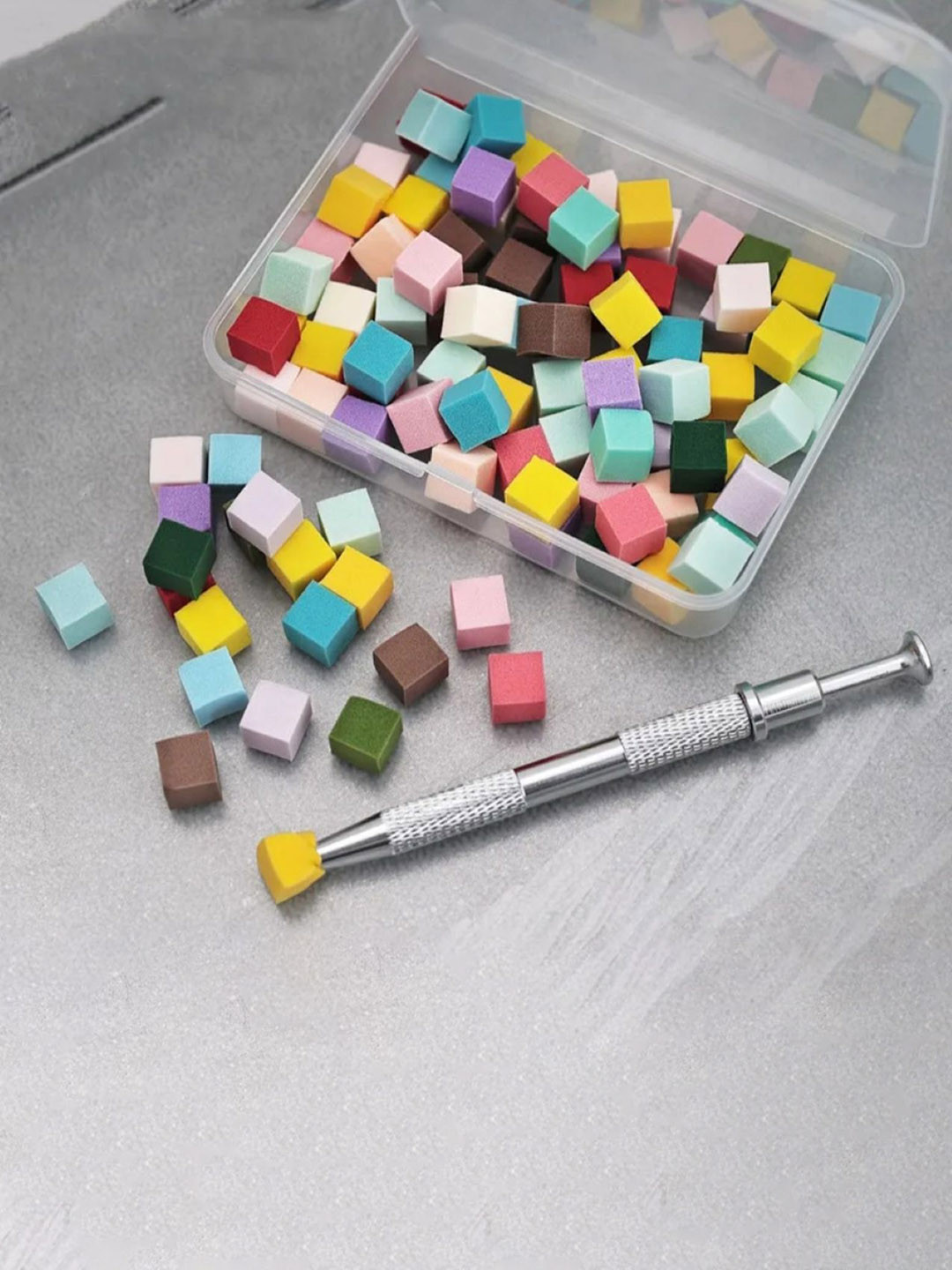 

RANORE 200 Pcs Ombre Sponge For Nails- Multicolor, Multi