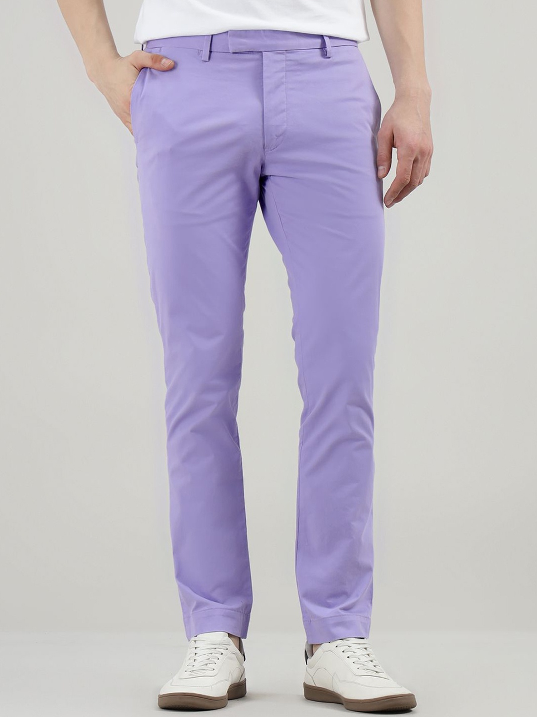 

Polo Ralph Lauren Stretch Twill Slim Fit Chinos Trousers, Purple