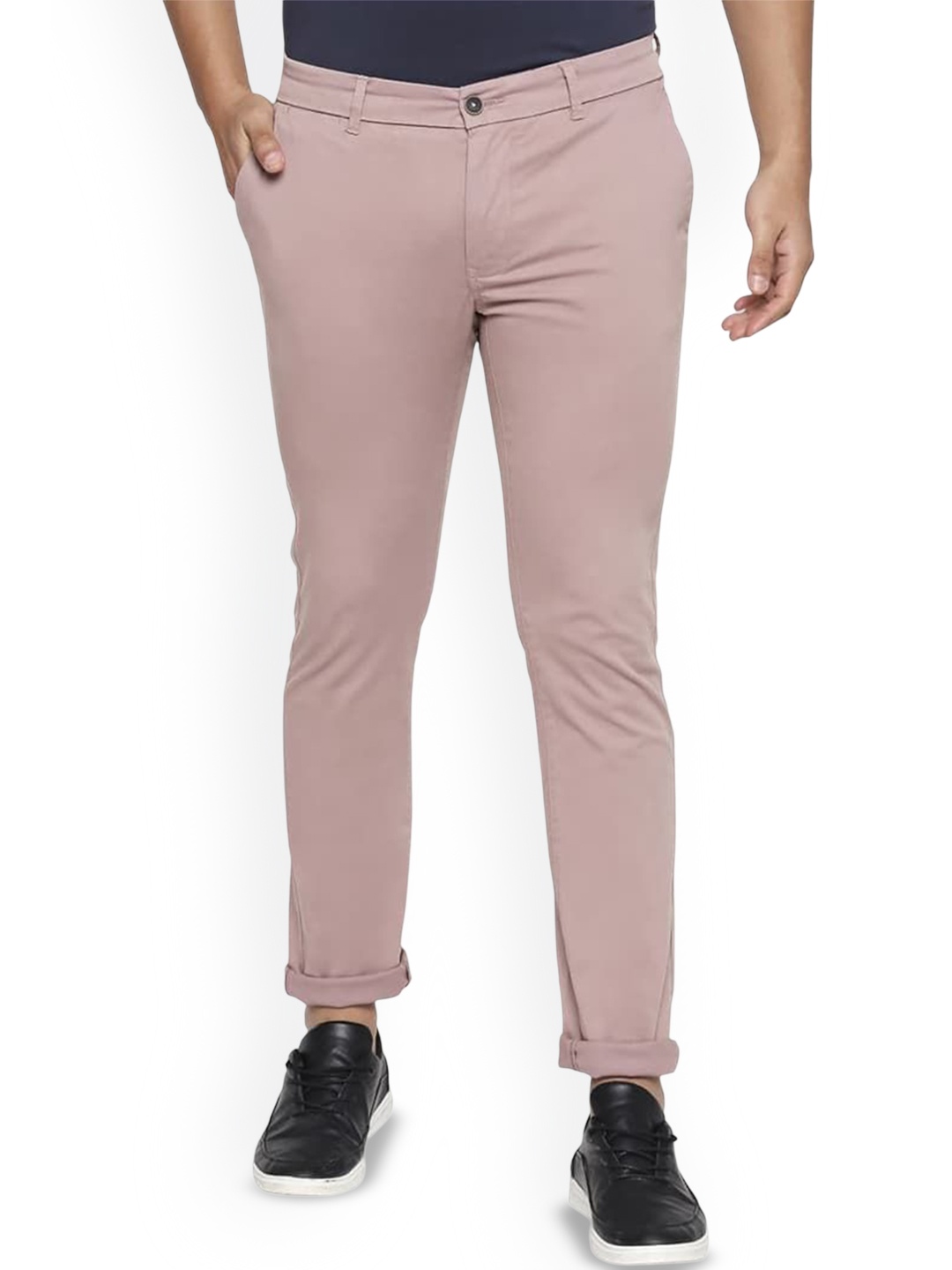 

Basics Men Comfort Trousers, Pink