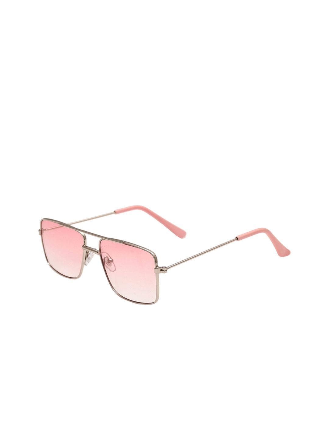 

SHOP FRENZY Unisex Kids Square Sunglasses with UV Protected Lens, Pink