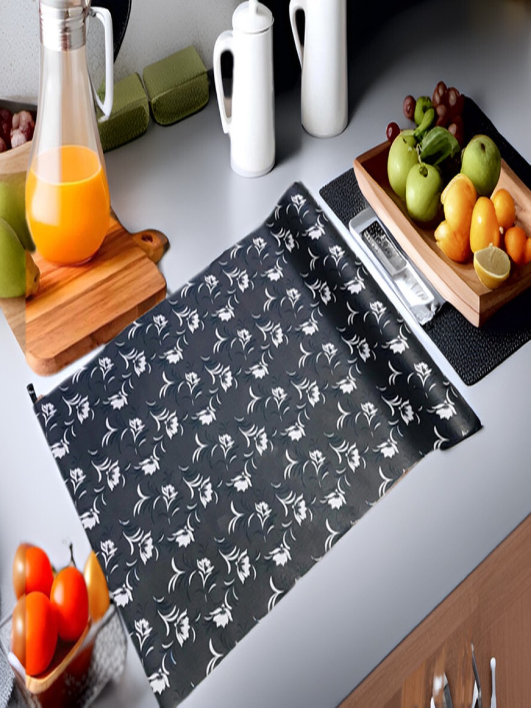 

REVEXO Black Set of 1 Water Resistant Shelf Liner Organisers
